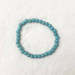 5/$25 🩷 Turquoise Beaded Stretch Bracelet